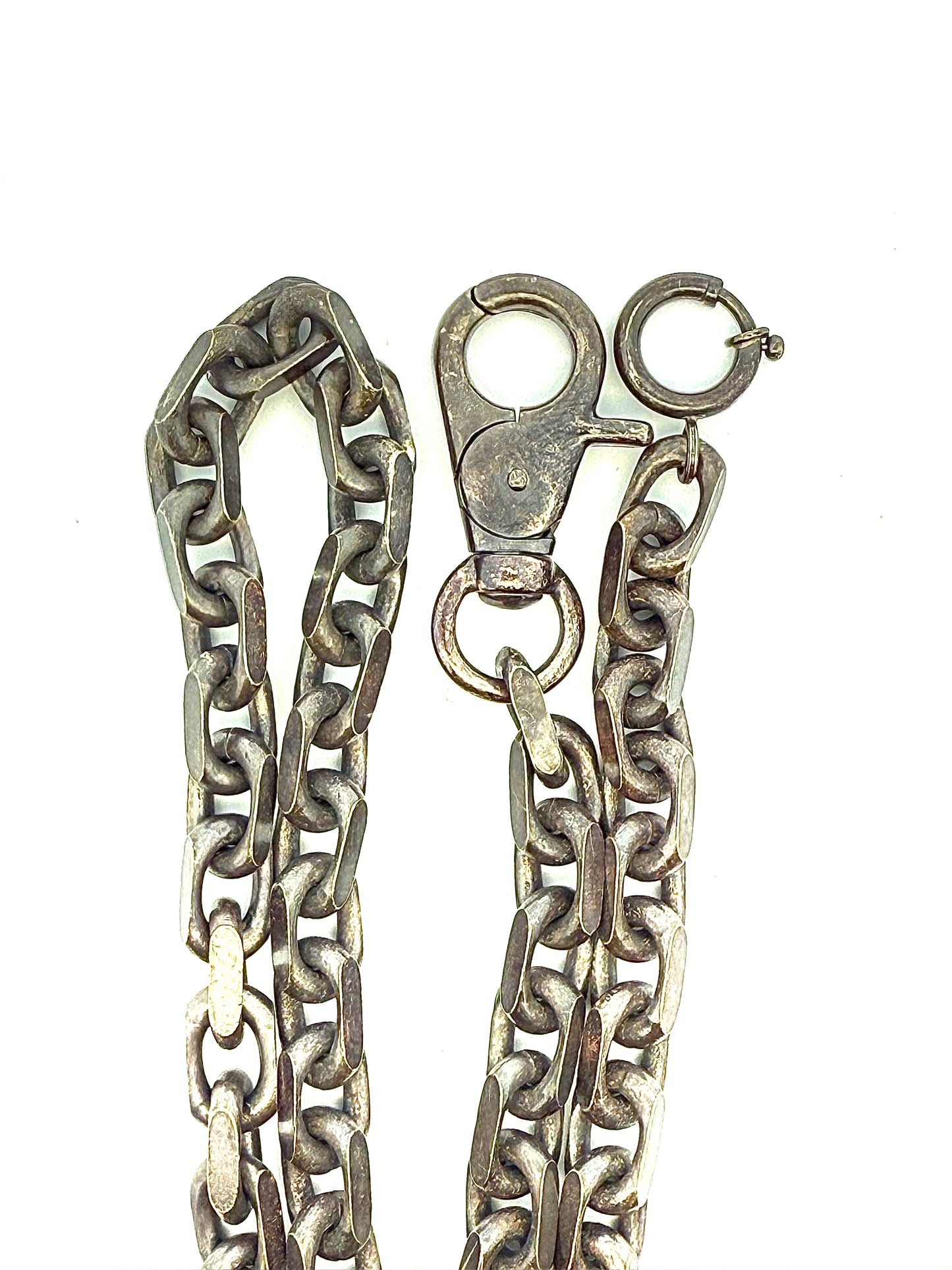 Object B - STERLING SILVER SPECIAL LINK WALLET CHAIN