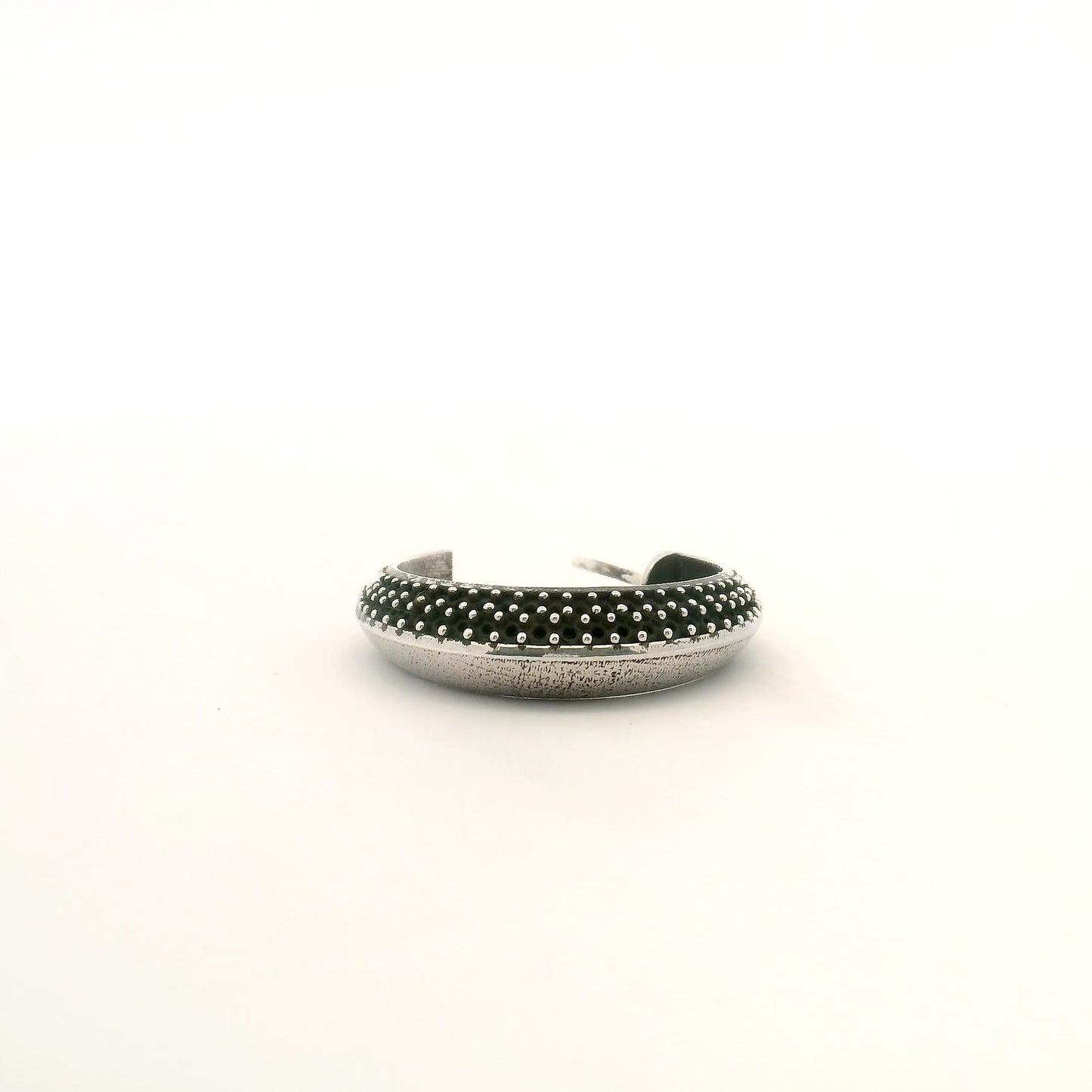Object B -  J PIERCED EARRING LARGE