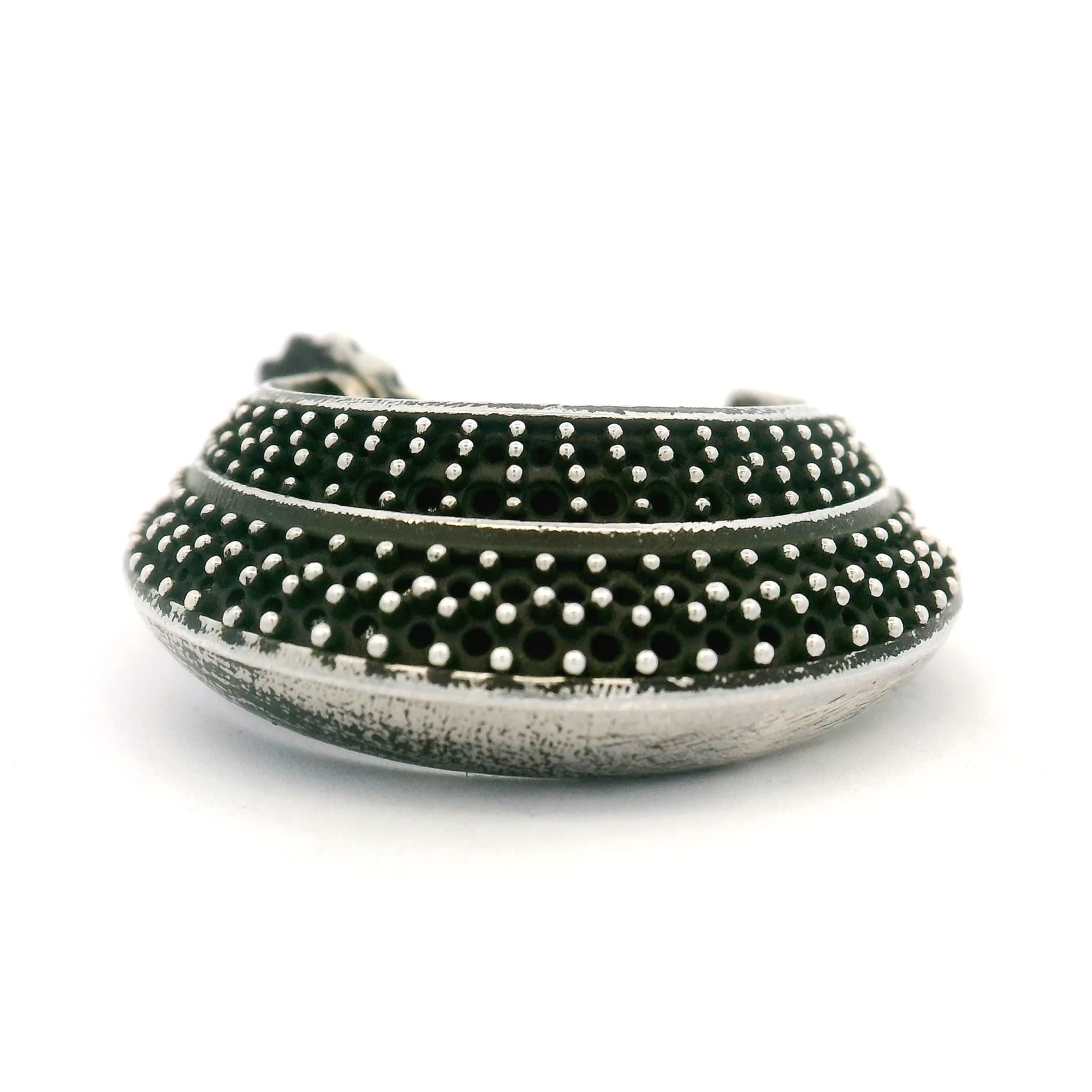Object B - DOUBLE STACKED PIERCED EARRING