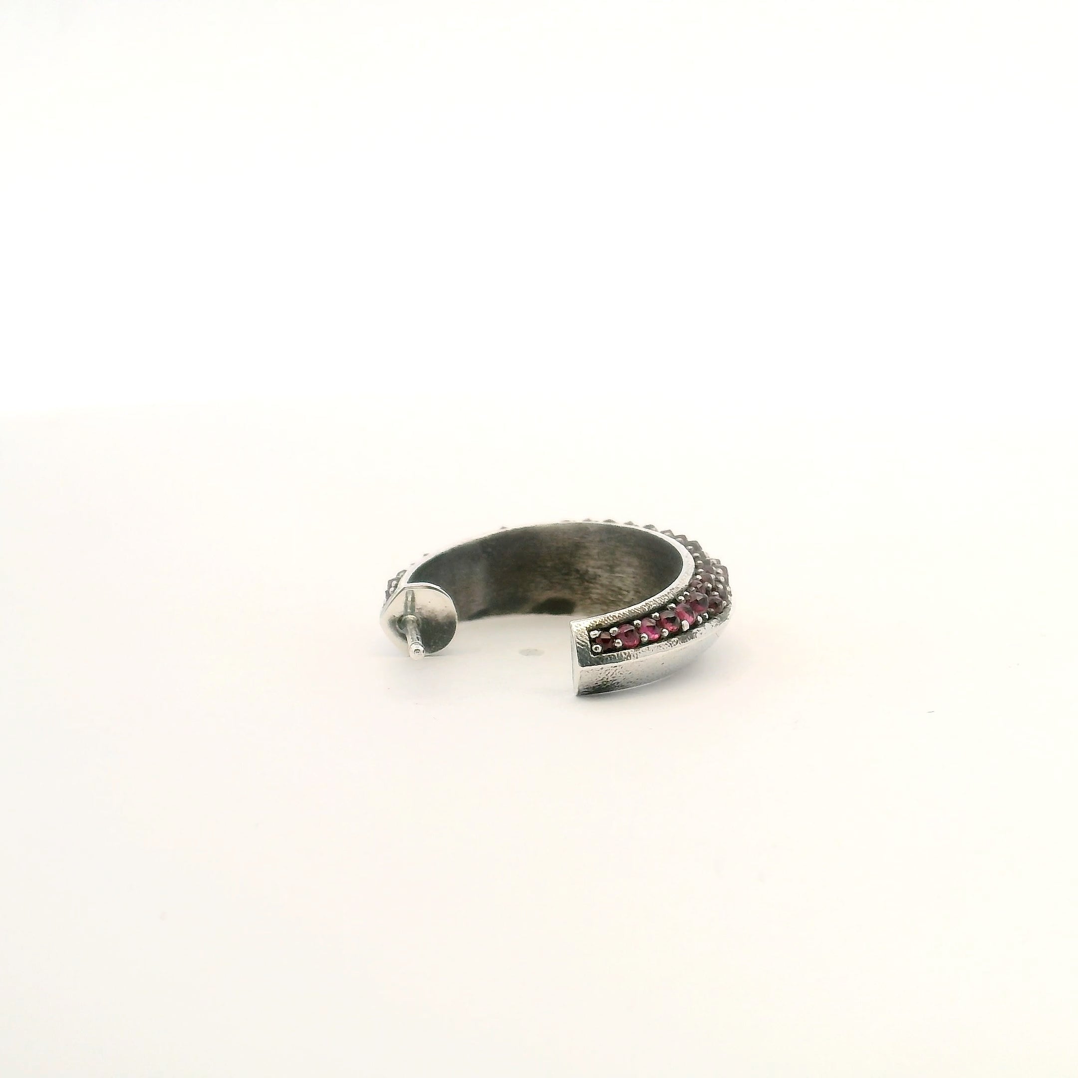 OBJECT B - EARRING - RUBY J PIERCED