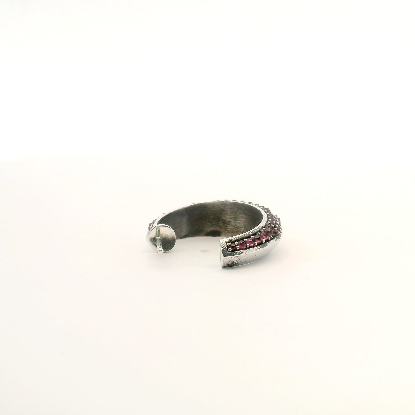 OBJECT B - EARRING - RUBY J PIERCED