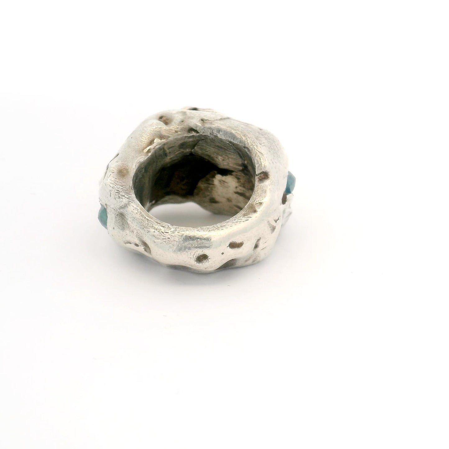 Object B Ring 005 with Diamonds