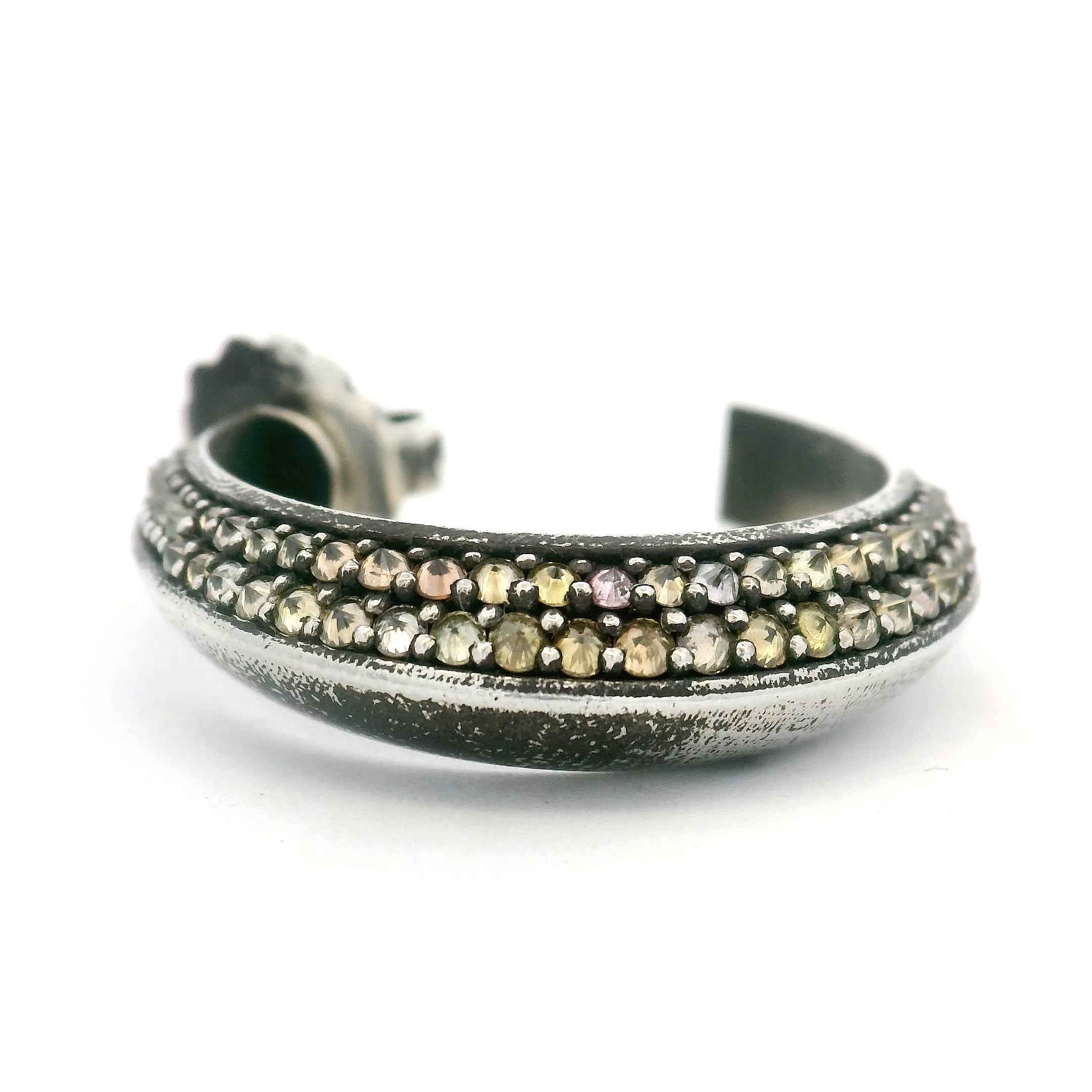 Object B - FANCY NATURAL DIAMOND EARRING